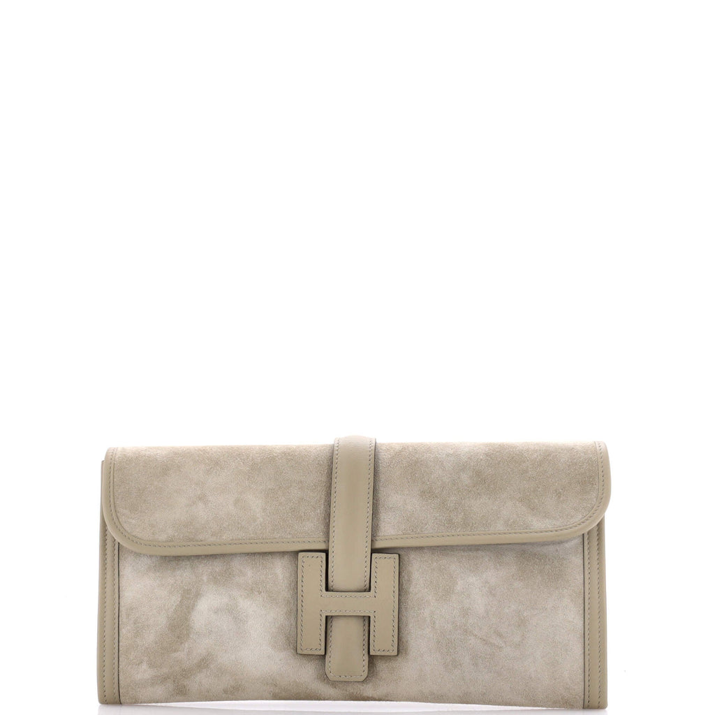 Jige Elan Clutch Doblis Suede 29