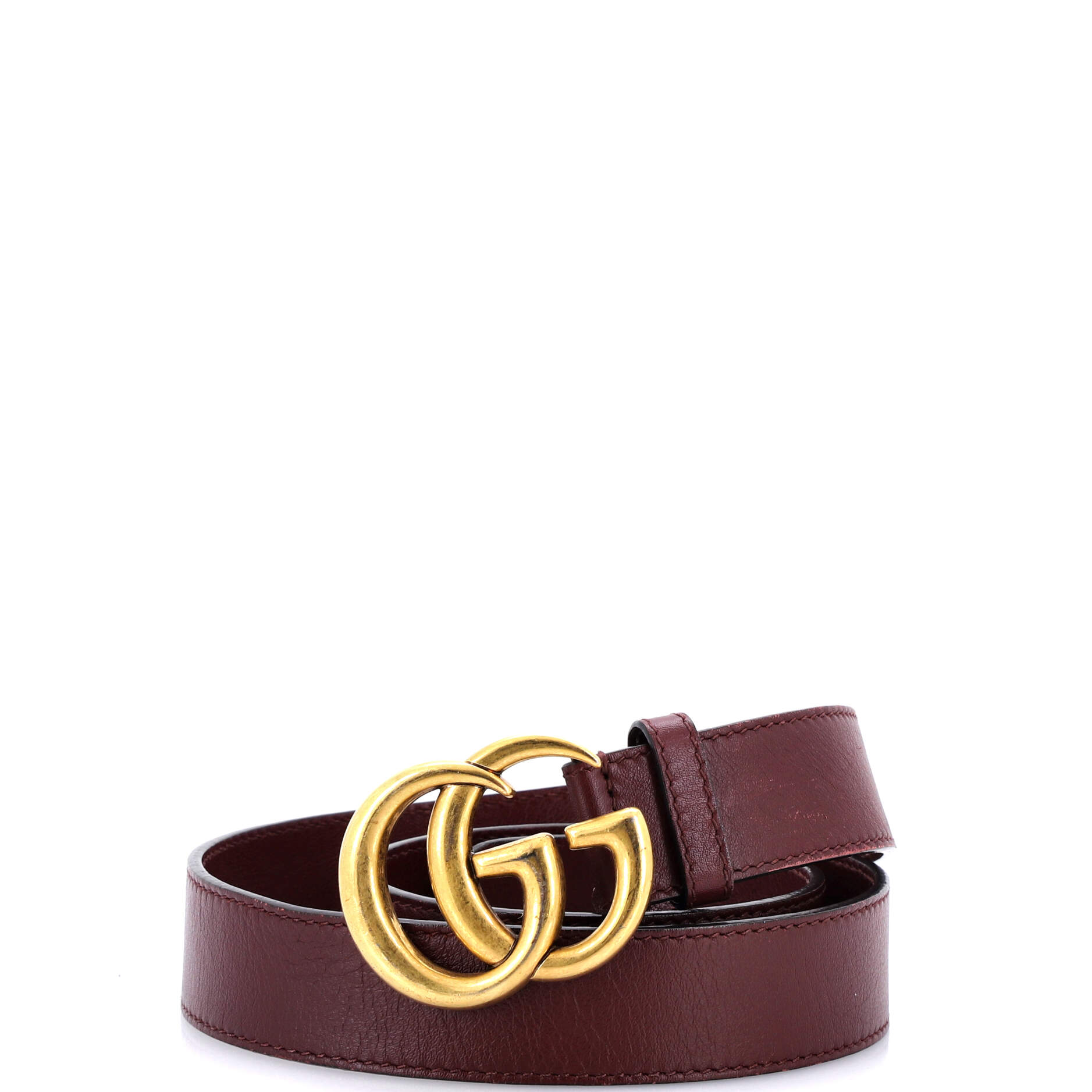 GG Marmont Belt Leather Medium 90