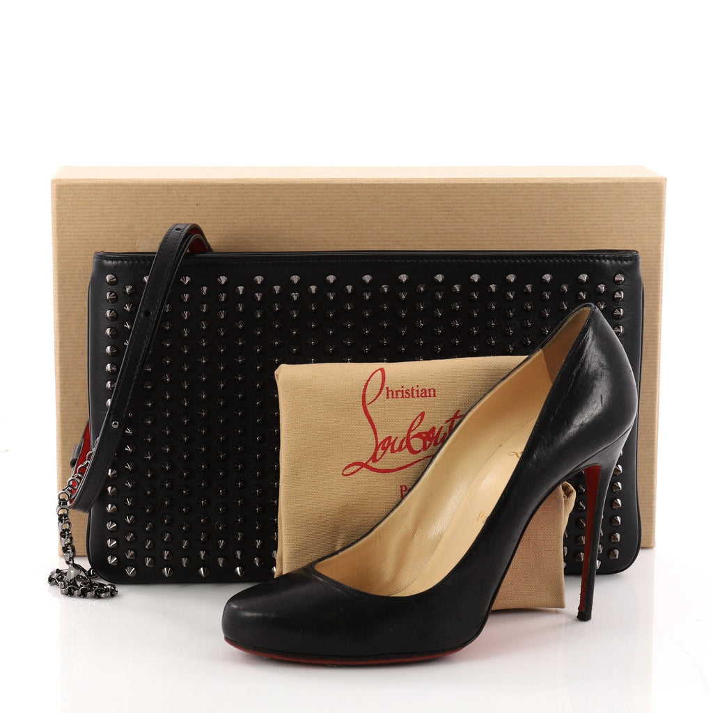 Loubiclutch Spiked Leather