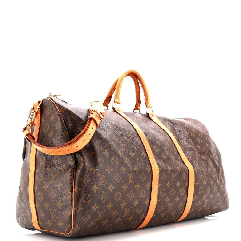 Keepall Bandouliere Bag Monogram Canvas 60