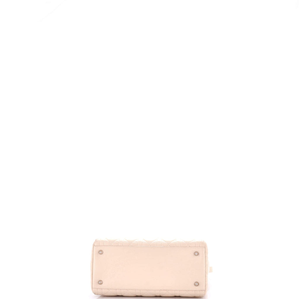 Lady Dior Bag Cannage Quilt Lambskin Medium