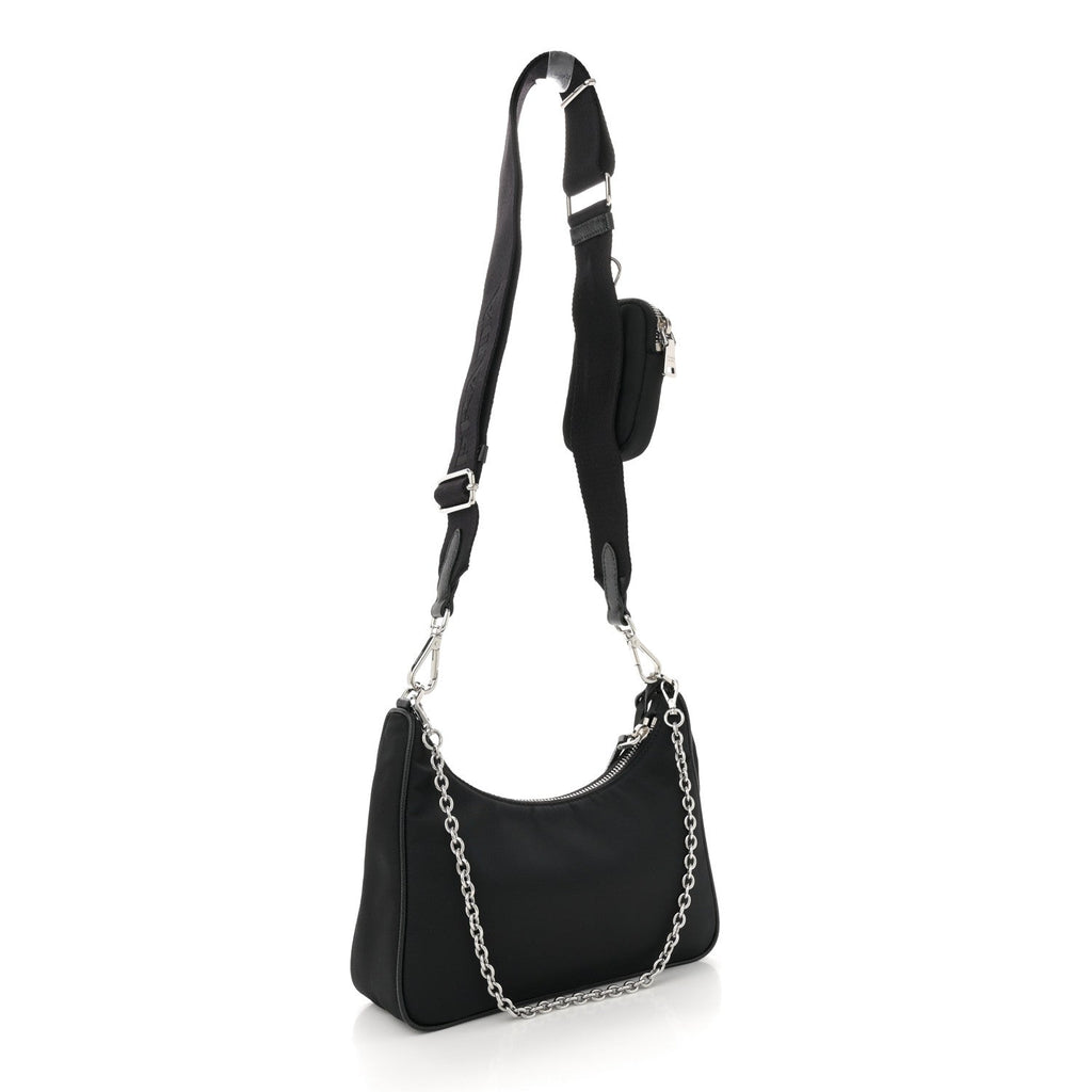 Nylon Re-Edition 2005 Shoulder Bag Black
