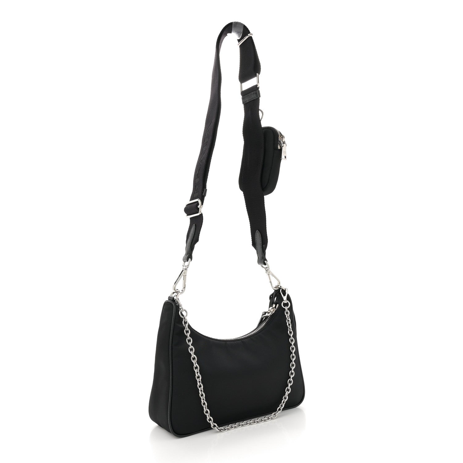 Nylon Re-Edition 2005 Shoulder Bag Black