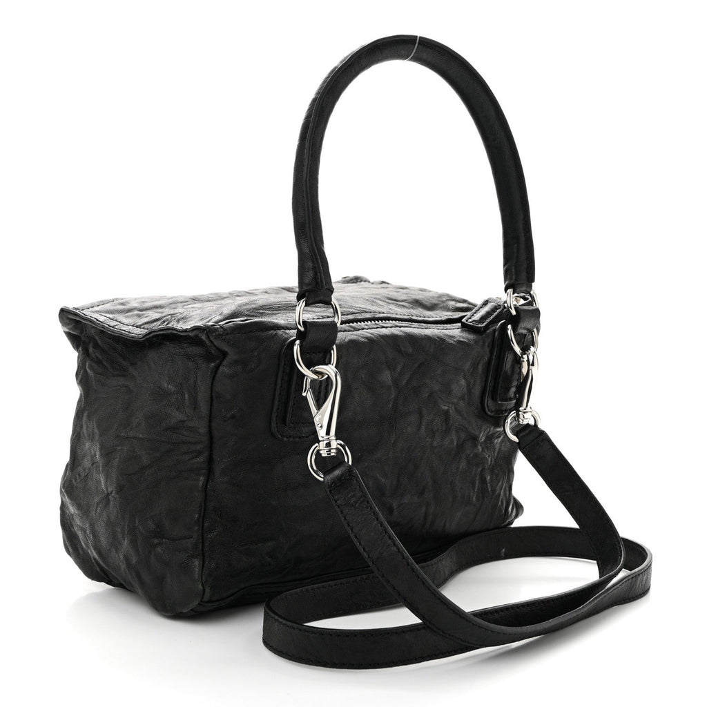 Tumbled Sheepskin Small Pandora Black