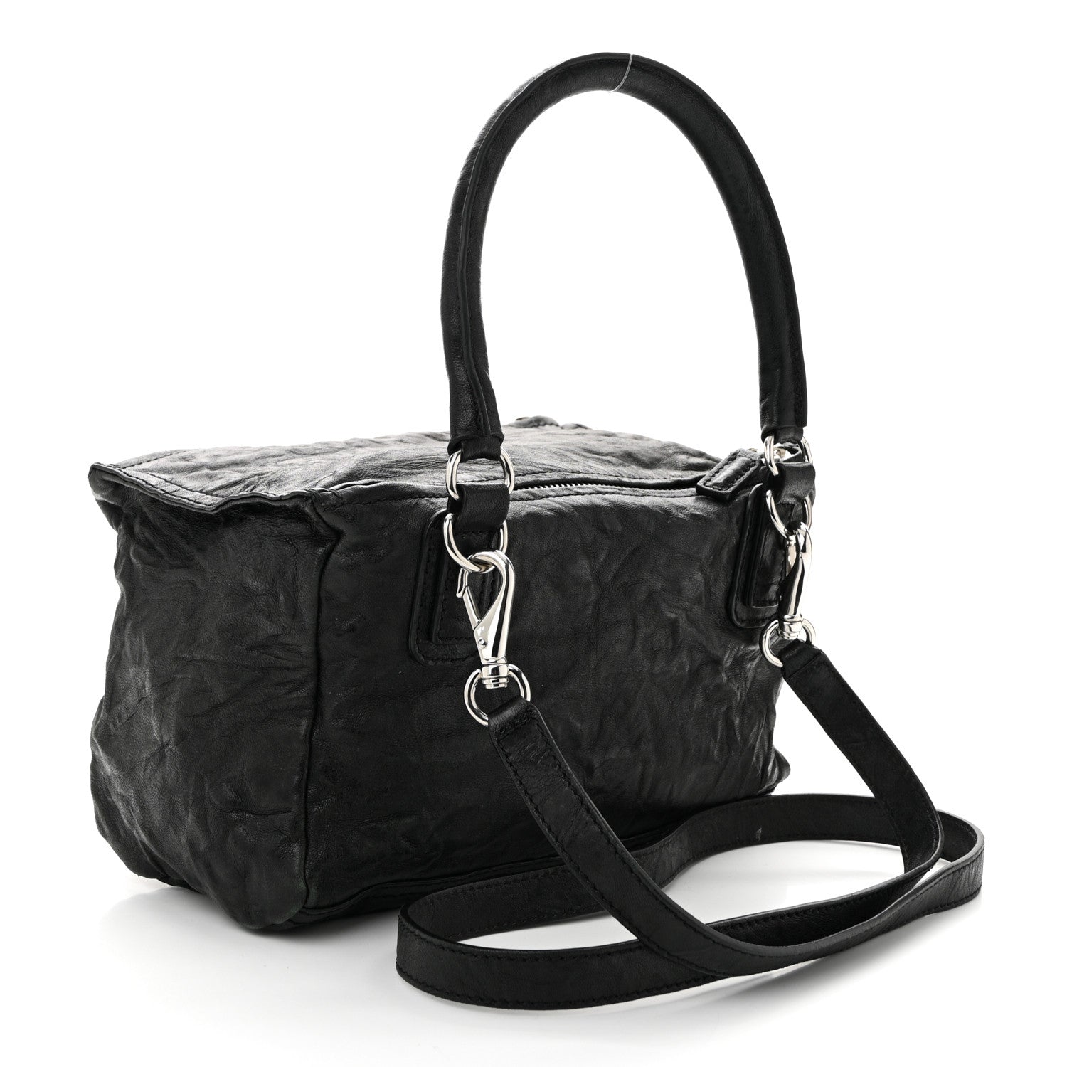 Tumbled Sheepskin Small Pandora Black