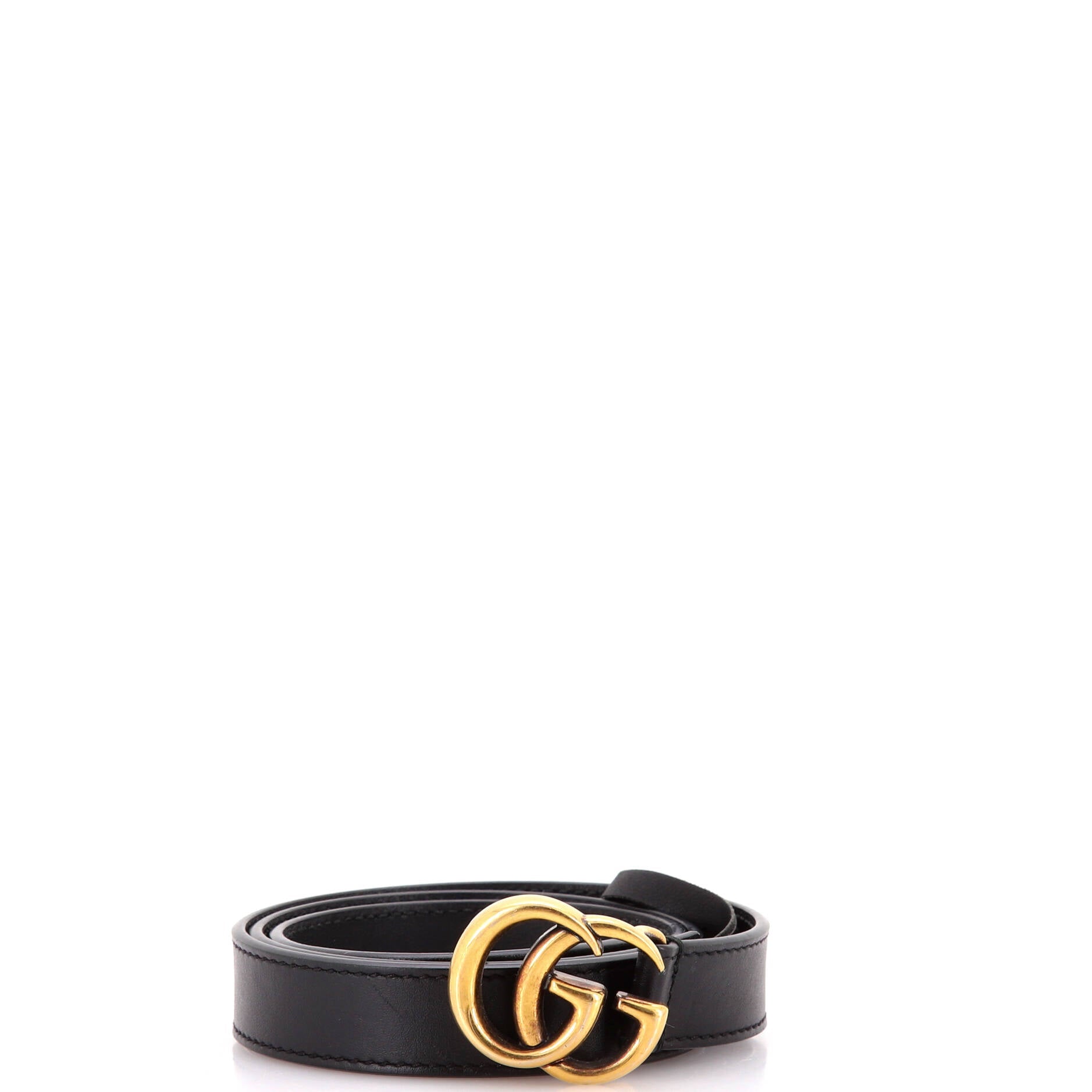 GG Marmont Belt Leather Thin