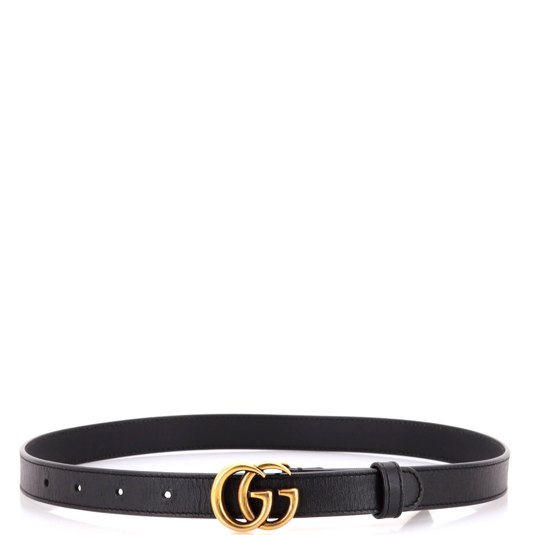 GG Marmont Belt Leather Thin