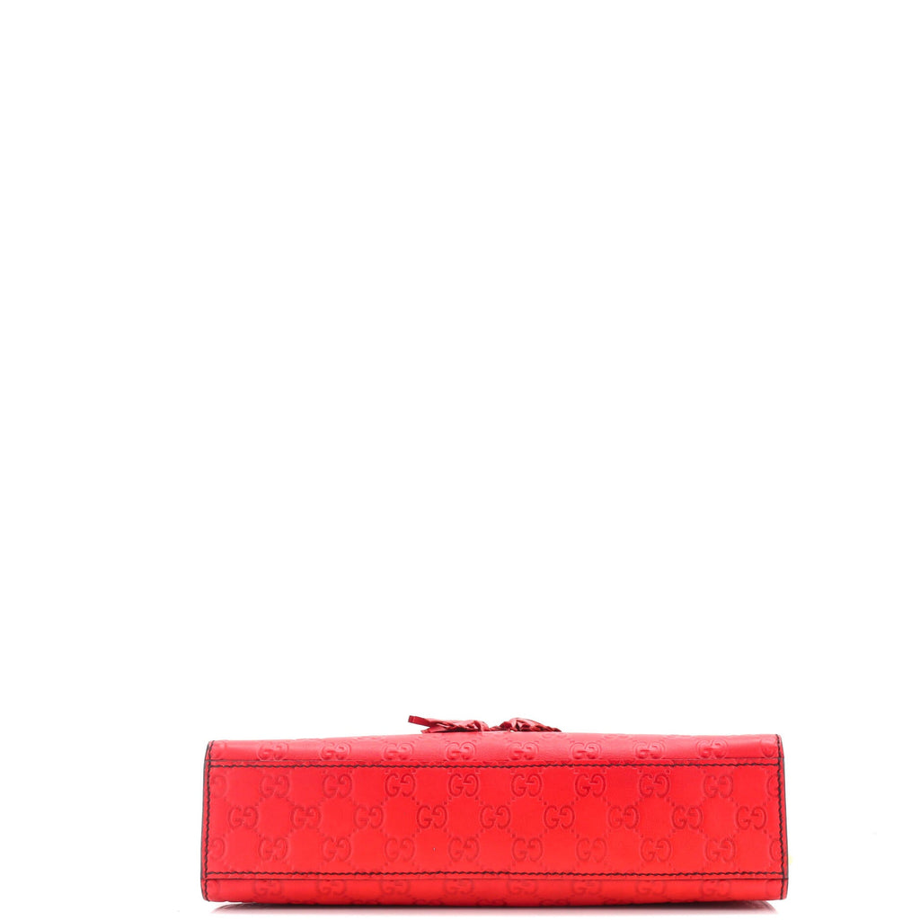 Emily Chain Flap Bag Guccissima Leather Medium