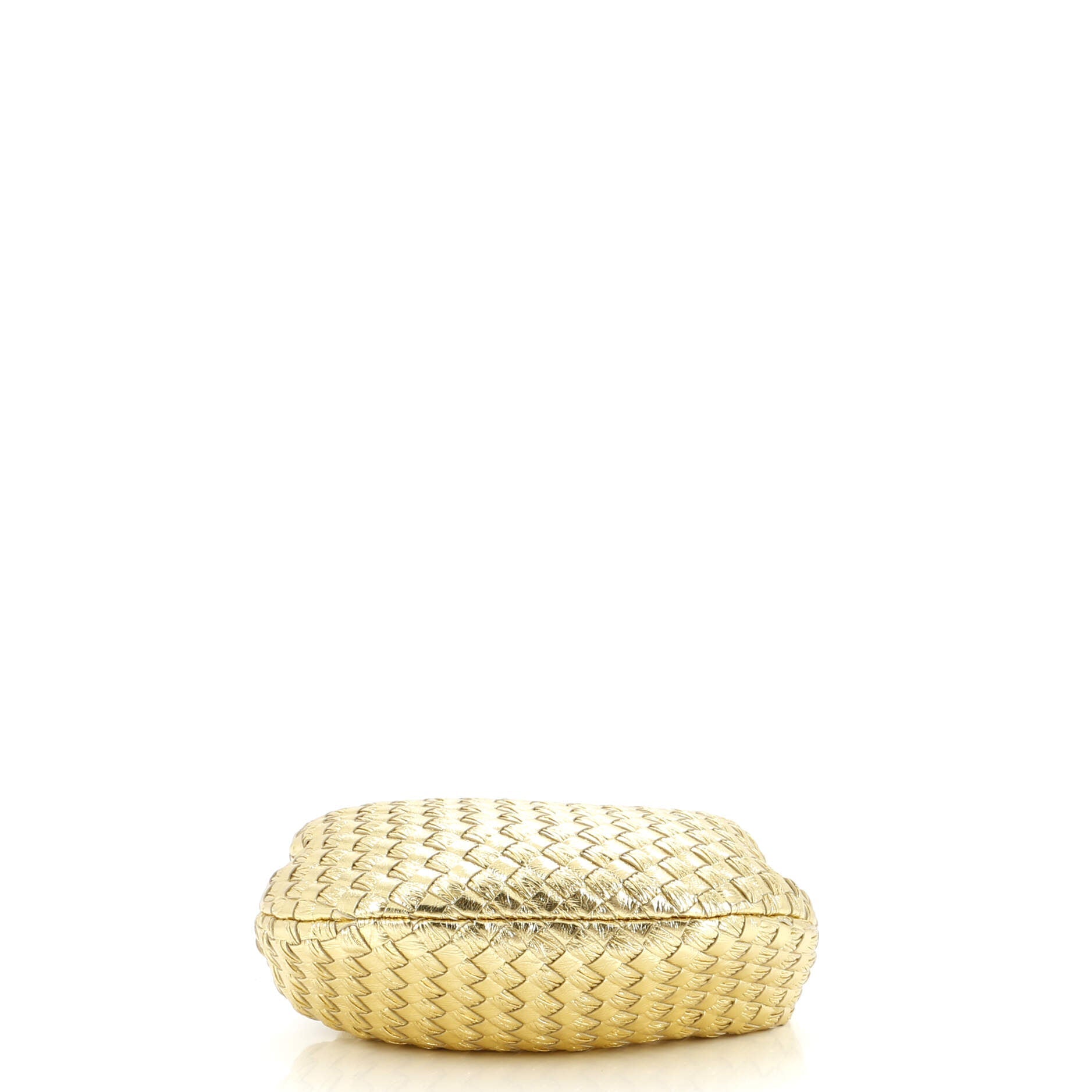 BV Jodie Hobo Metallic Intrecciato Nappa Mini