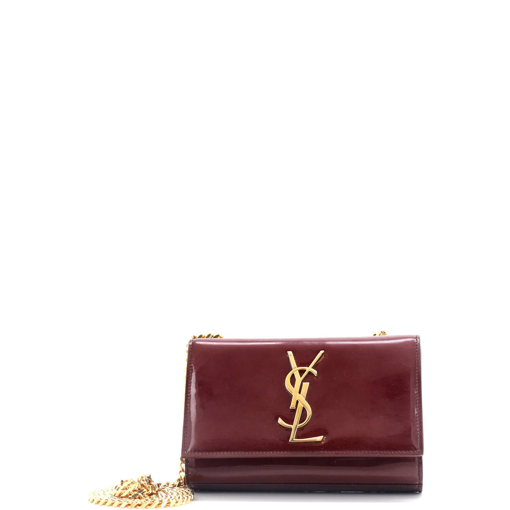 Classic Monogram Crossbody Bag Patent Small