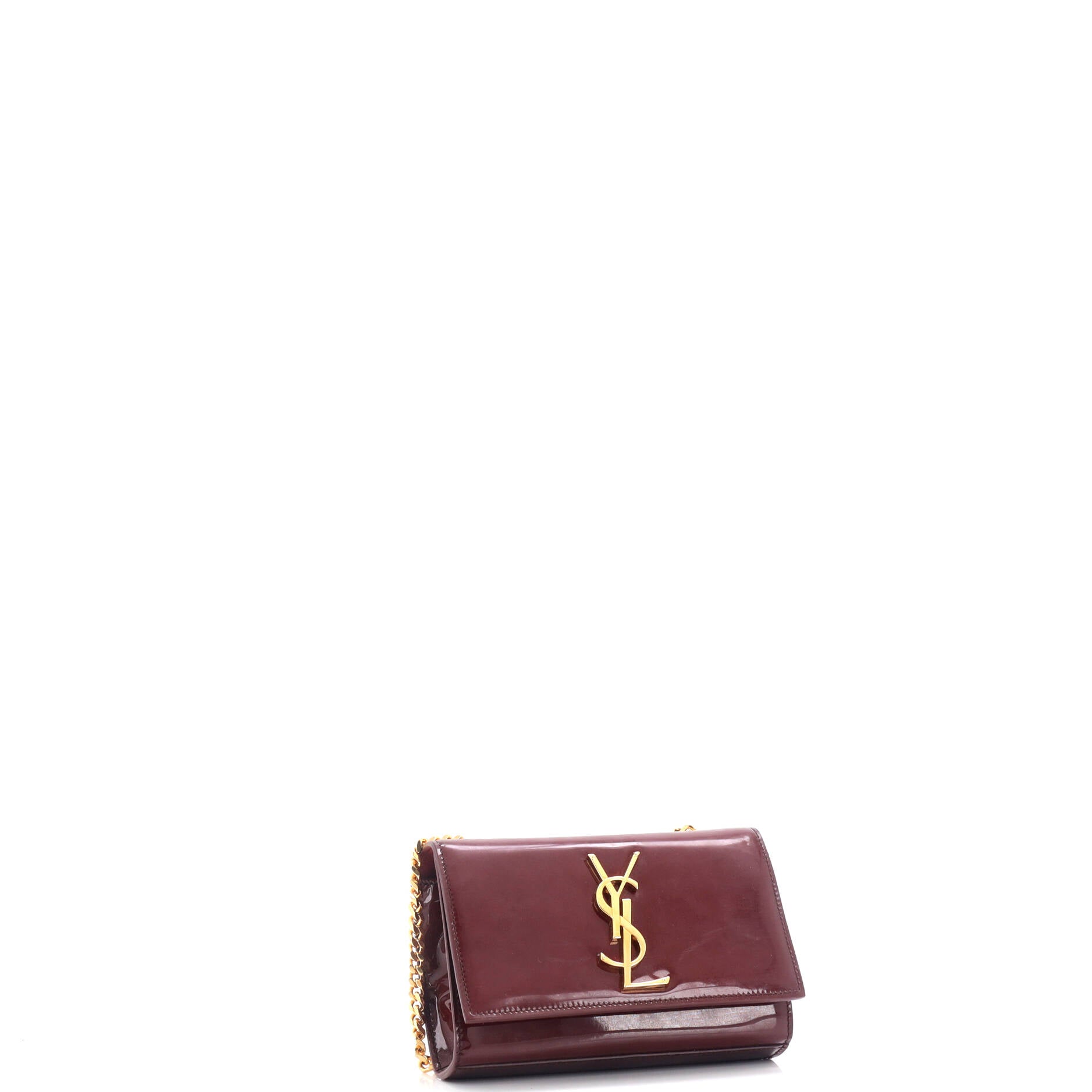 Classic Monogram Crossbody Bag Patent Small