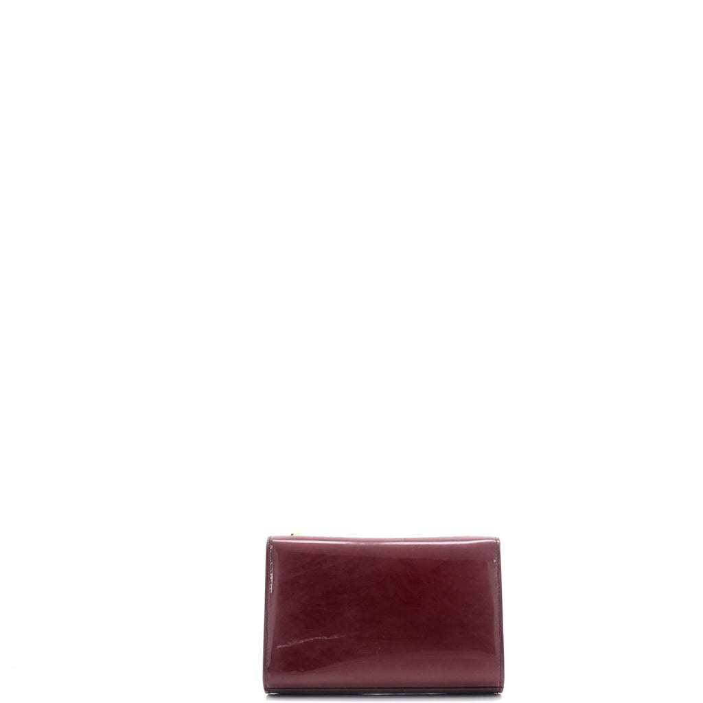 Classic Monogram Crossbody Bag Patent Small