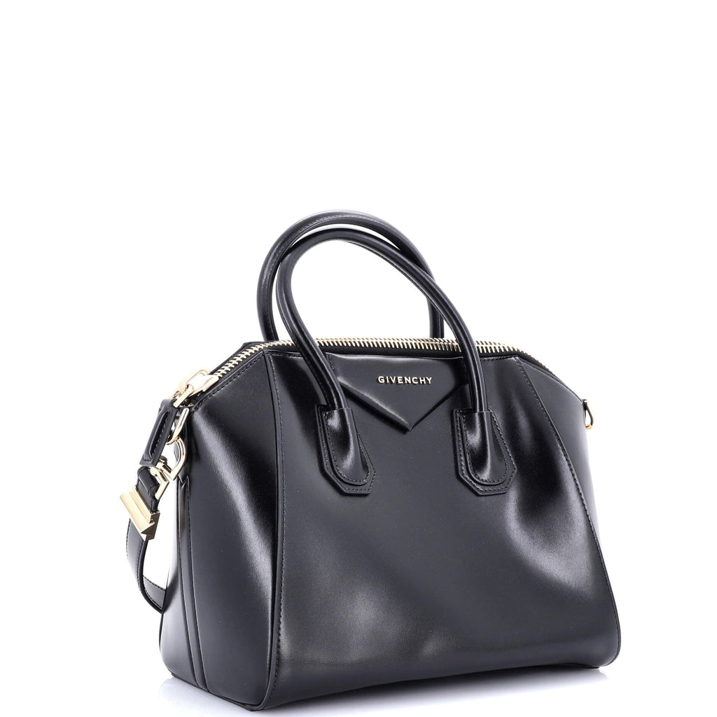 Antigona Bag Glazed Leather Small