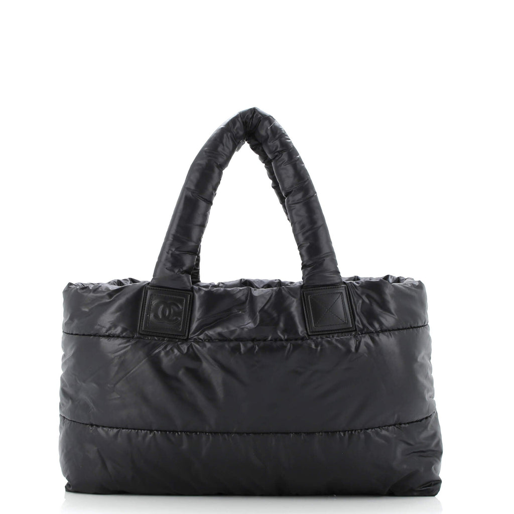 Coco Cocoon Reversible Tote Quilted Nylon Medium