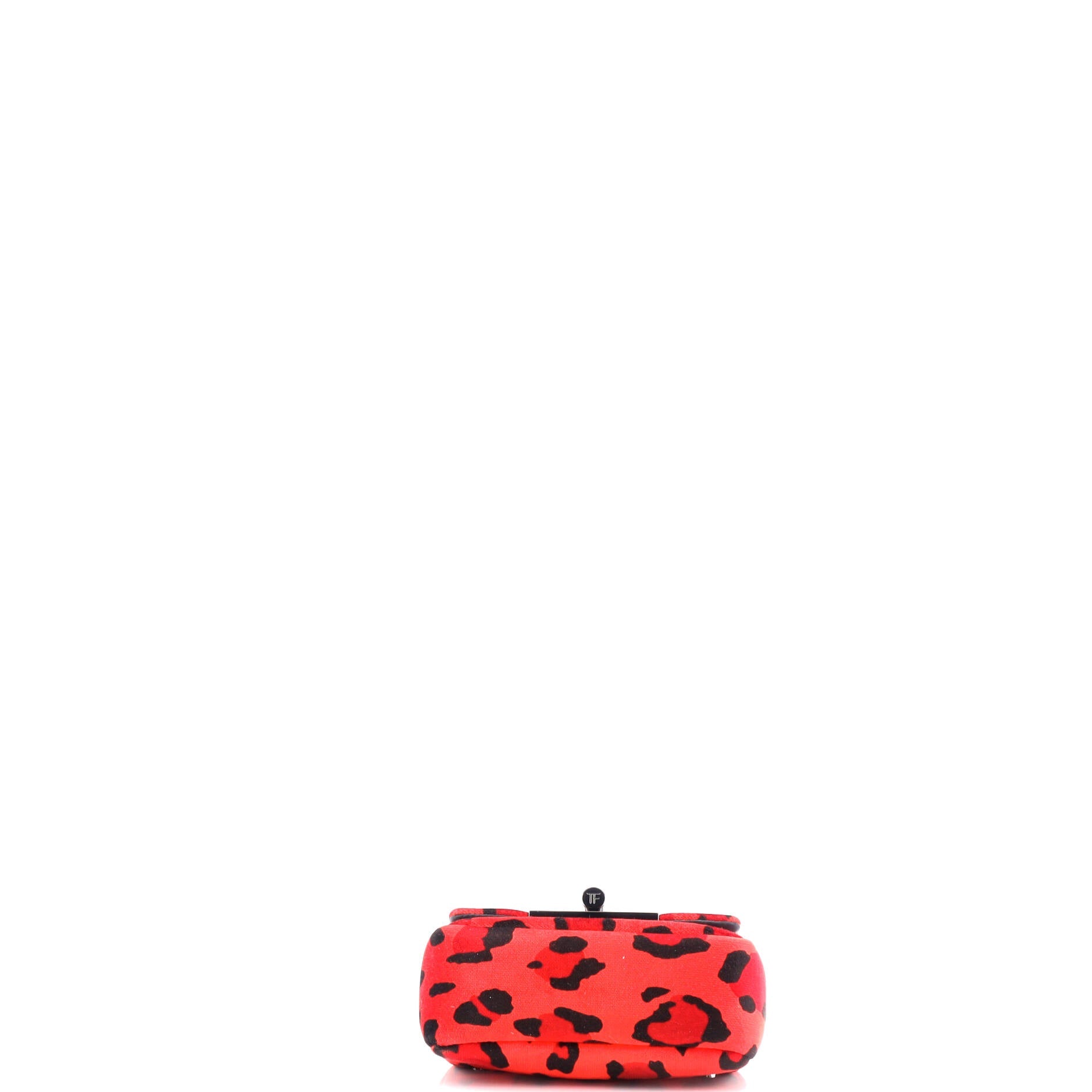 Natalia Chain Shoulder Bag Printed Velvet Mini