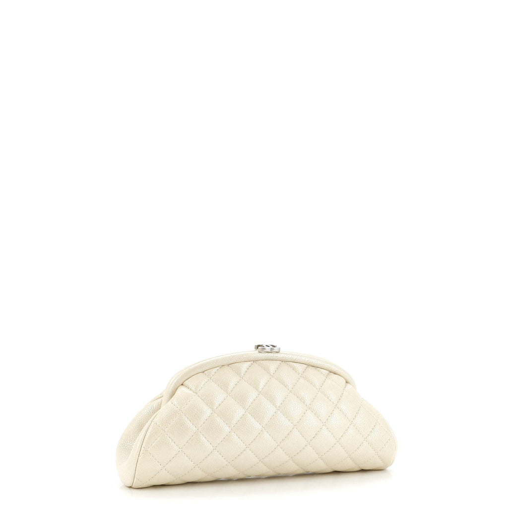 Timeless Clutch Iridescent Caviar