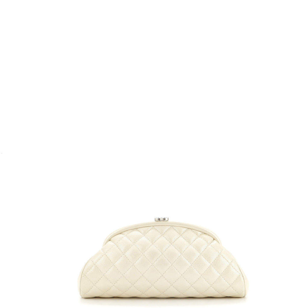 Timeless Clutch Iridescent Caviar