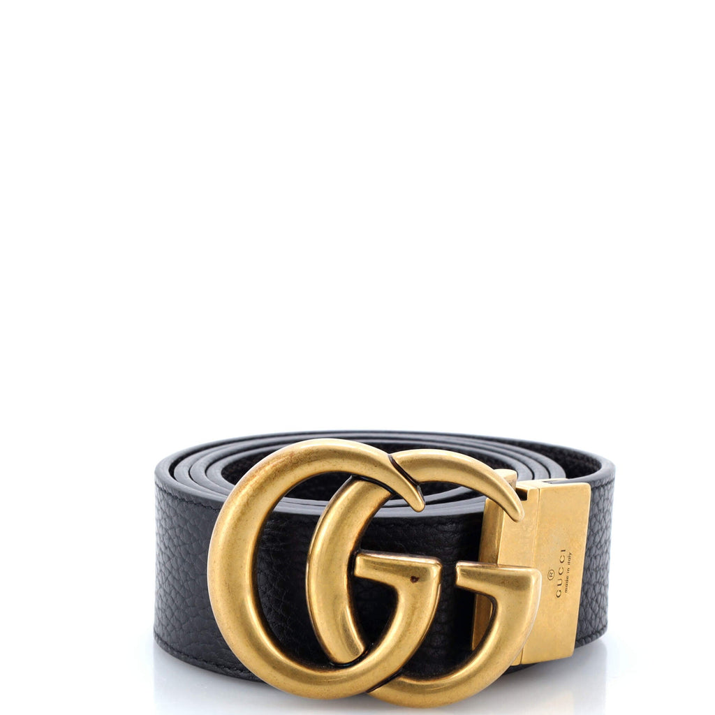 GG Marmont Reversible Belt Leather Wide 105