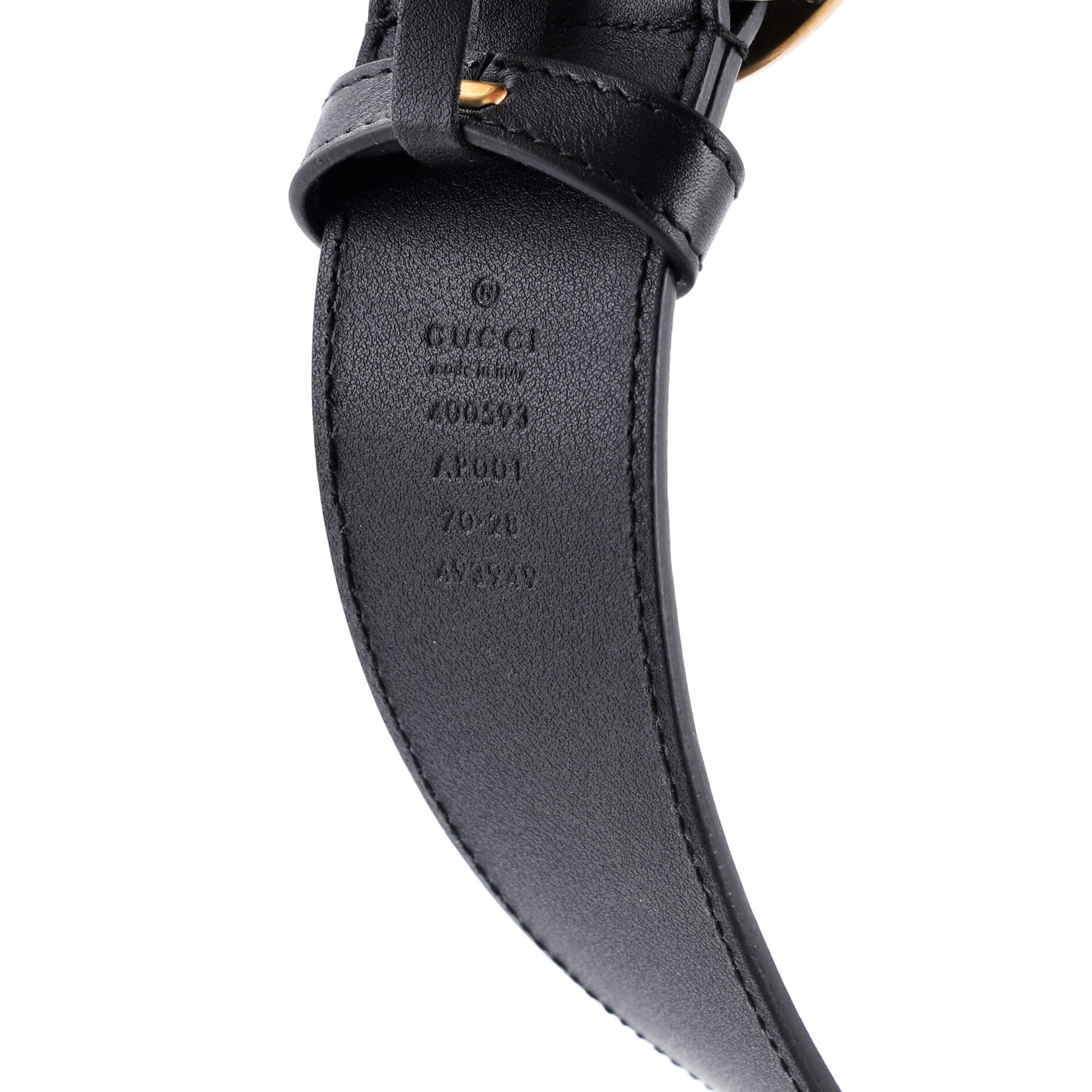 GG Marmont Belt Leather Wide