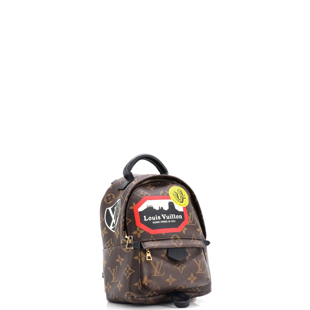 Palm Springs Backpack Limited Edition World Tour Monogram Canvas Mini