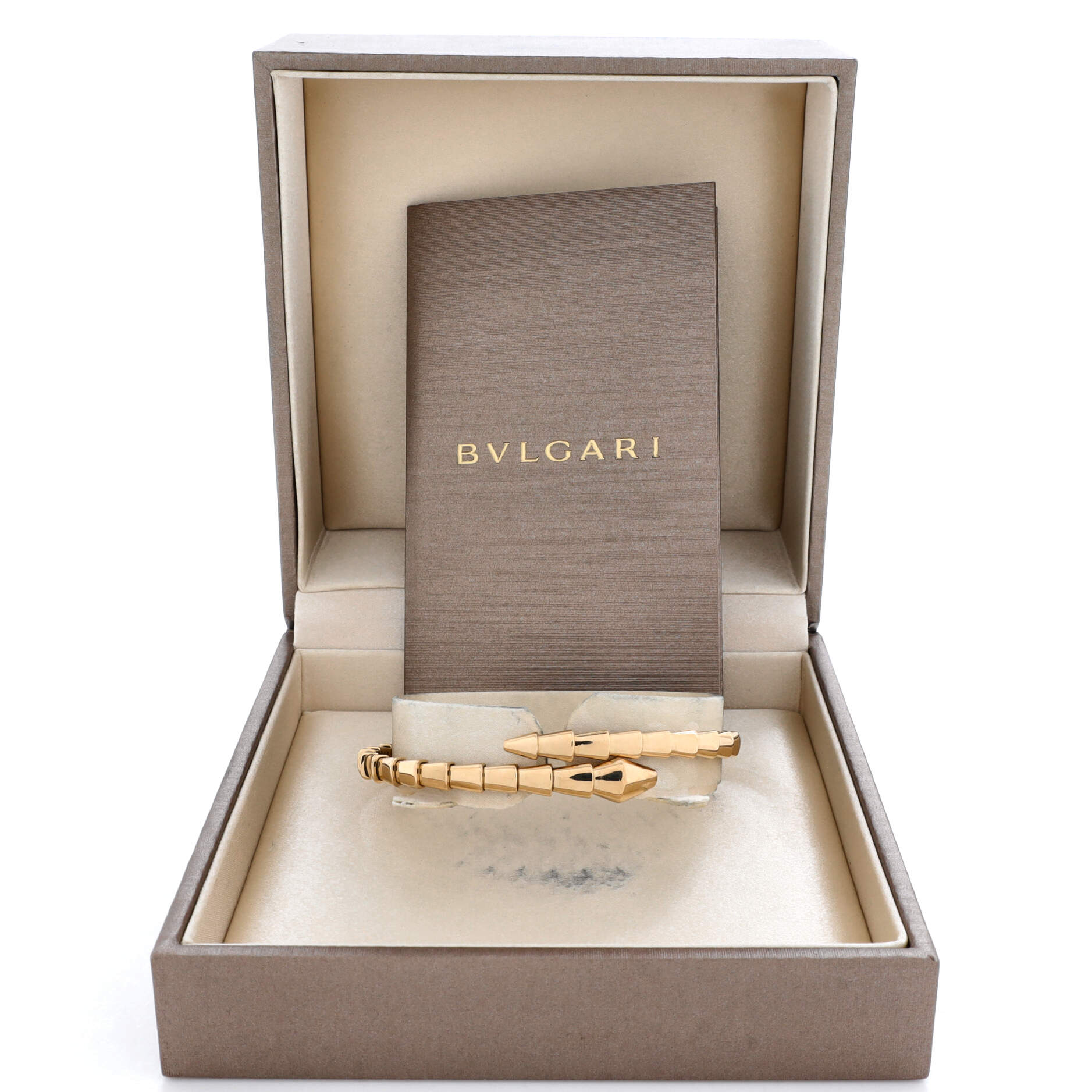 Serpenti Viper Bracelet 18K Yellow Gold Small