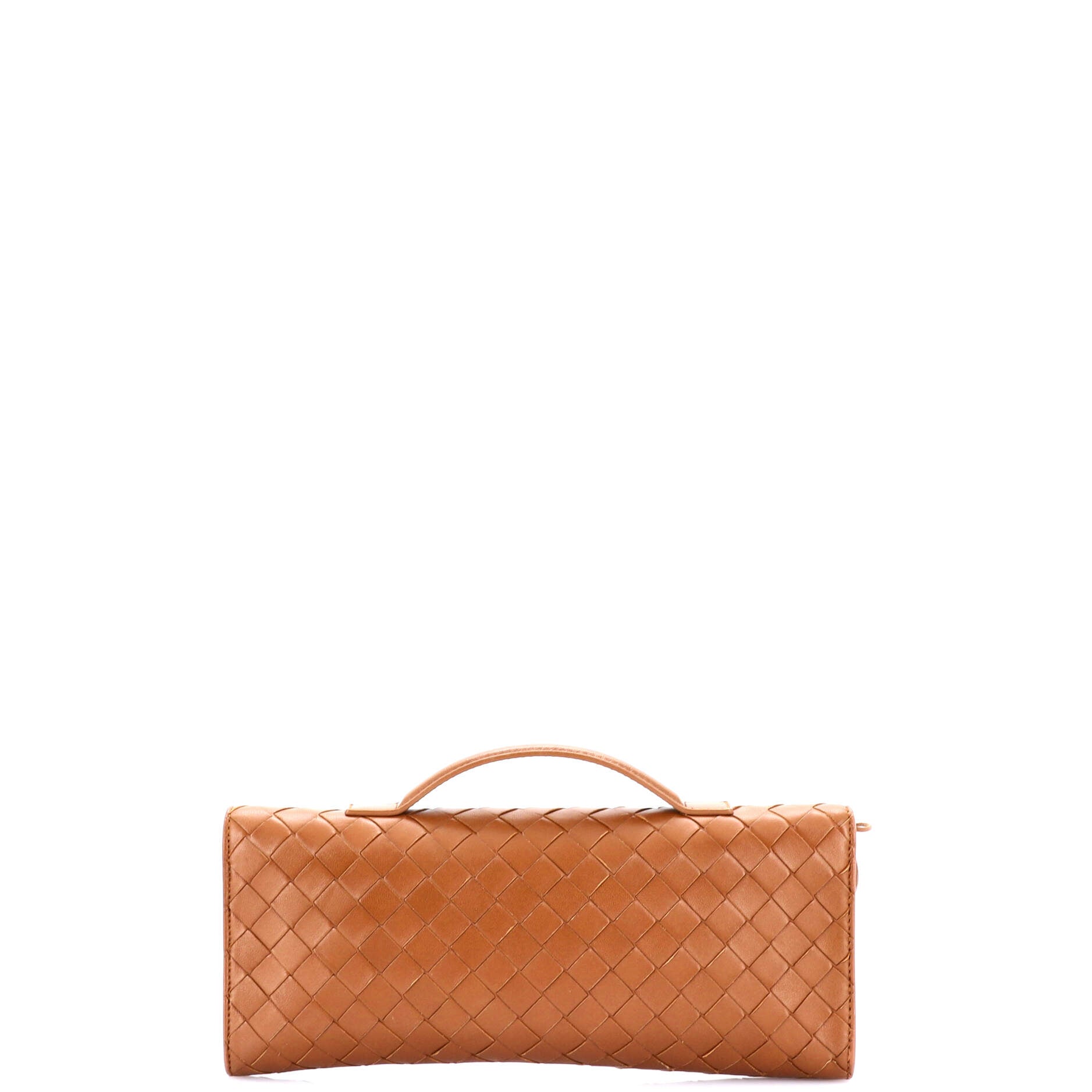 Andiamo Top Handle Clutch Intrecciato Nappa Long