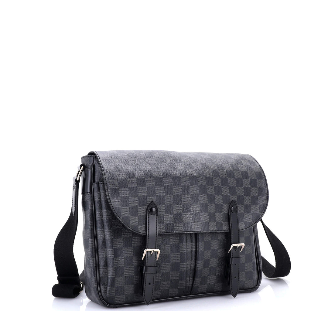 Christopher Messenger Bag Damier Graphite