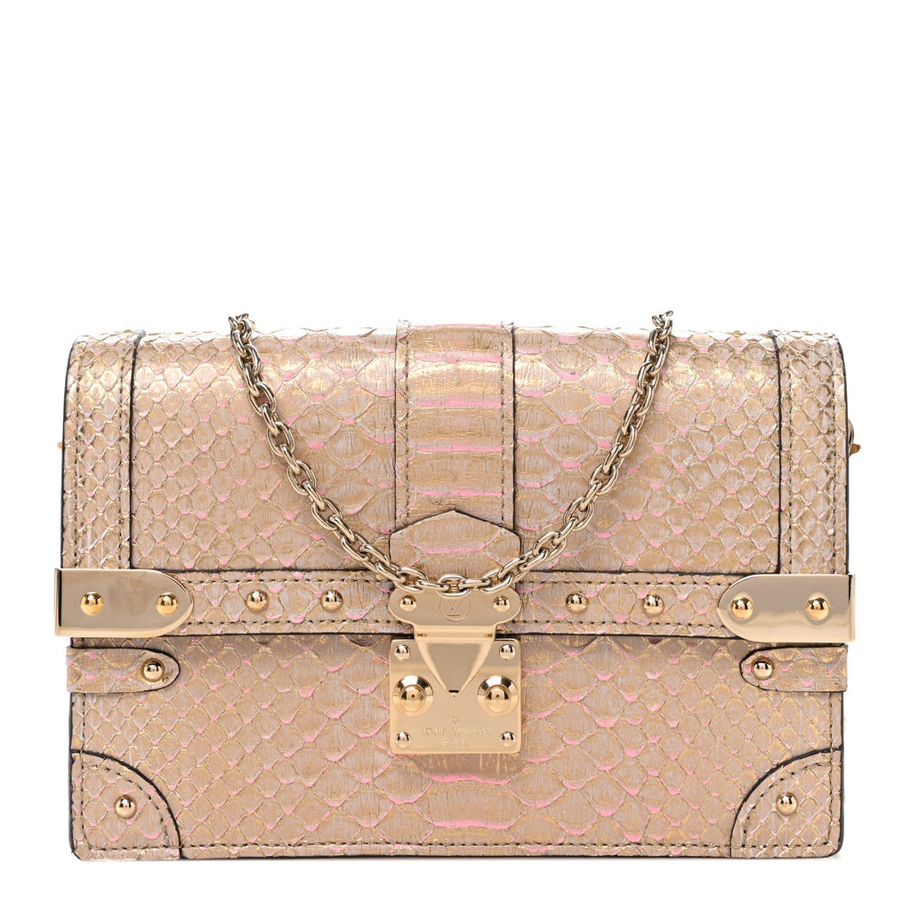 Snakeskin Petite Malle