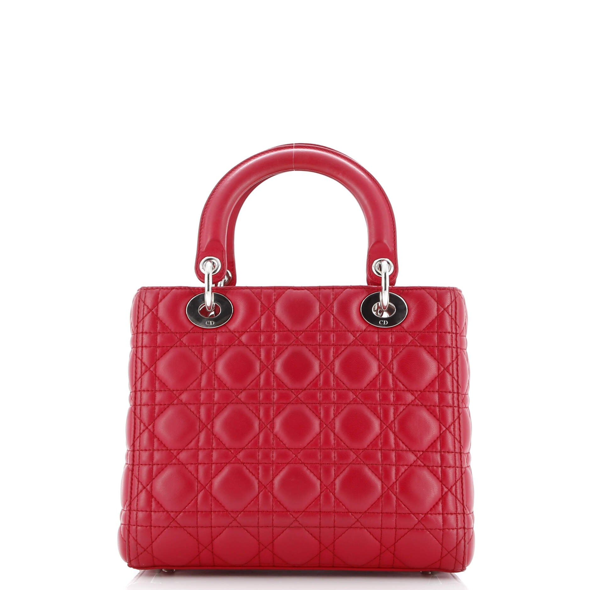 Lady Dior Bag Cannage Quilt Lambskin Medium
