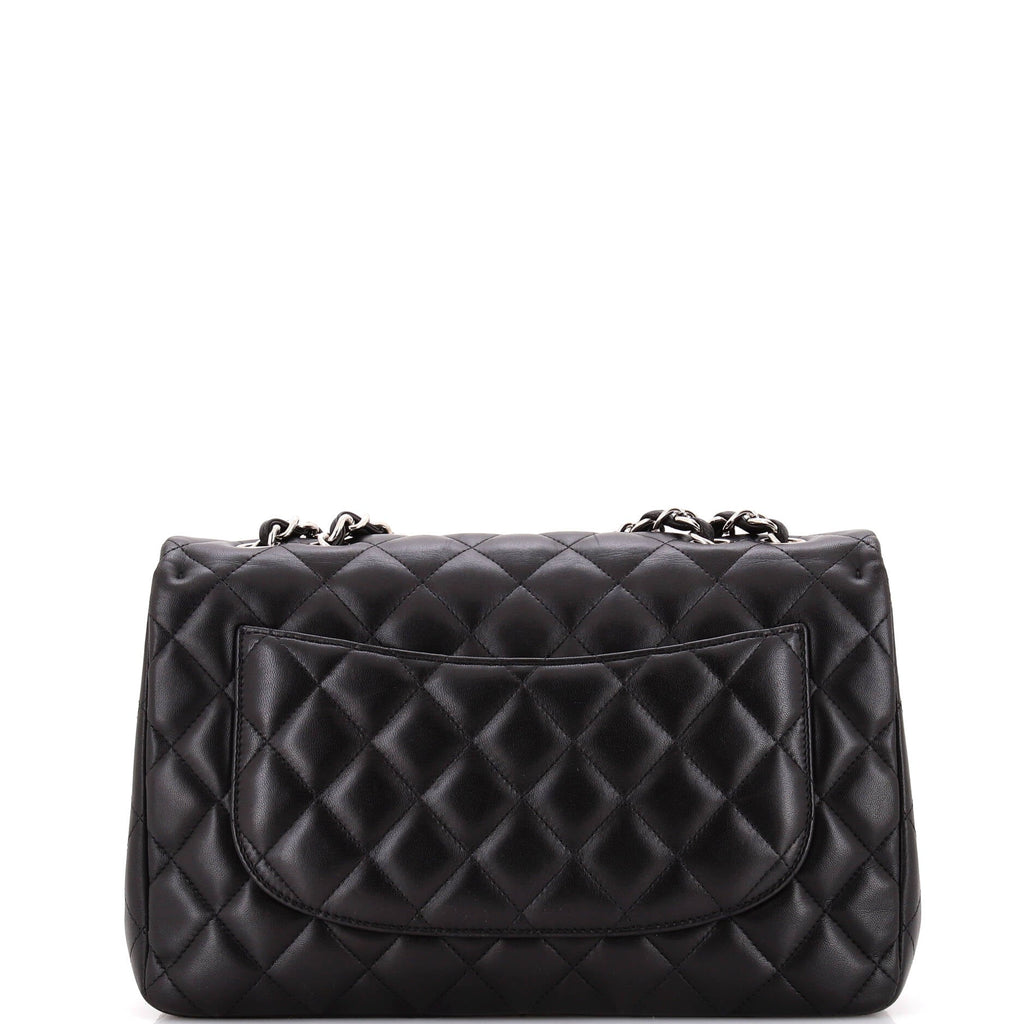 Classic Single Flap Bag Quilted Lambskin Jumbo