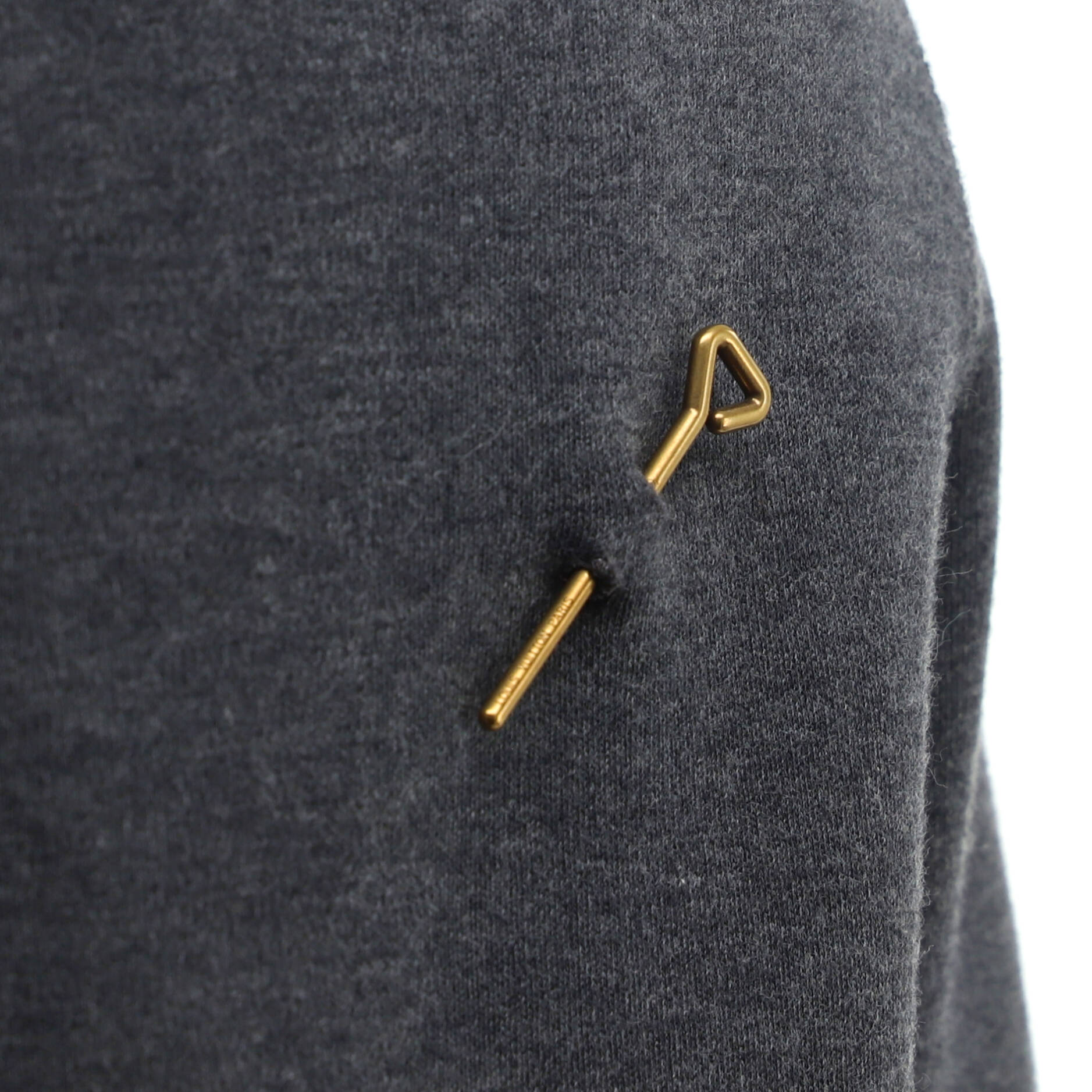 Men's Double Face Travel Zip Hoodie Cotton Blend