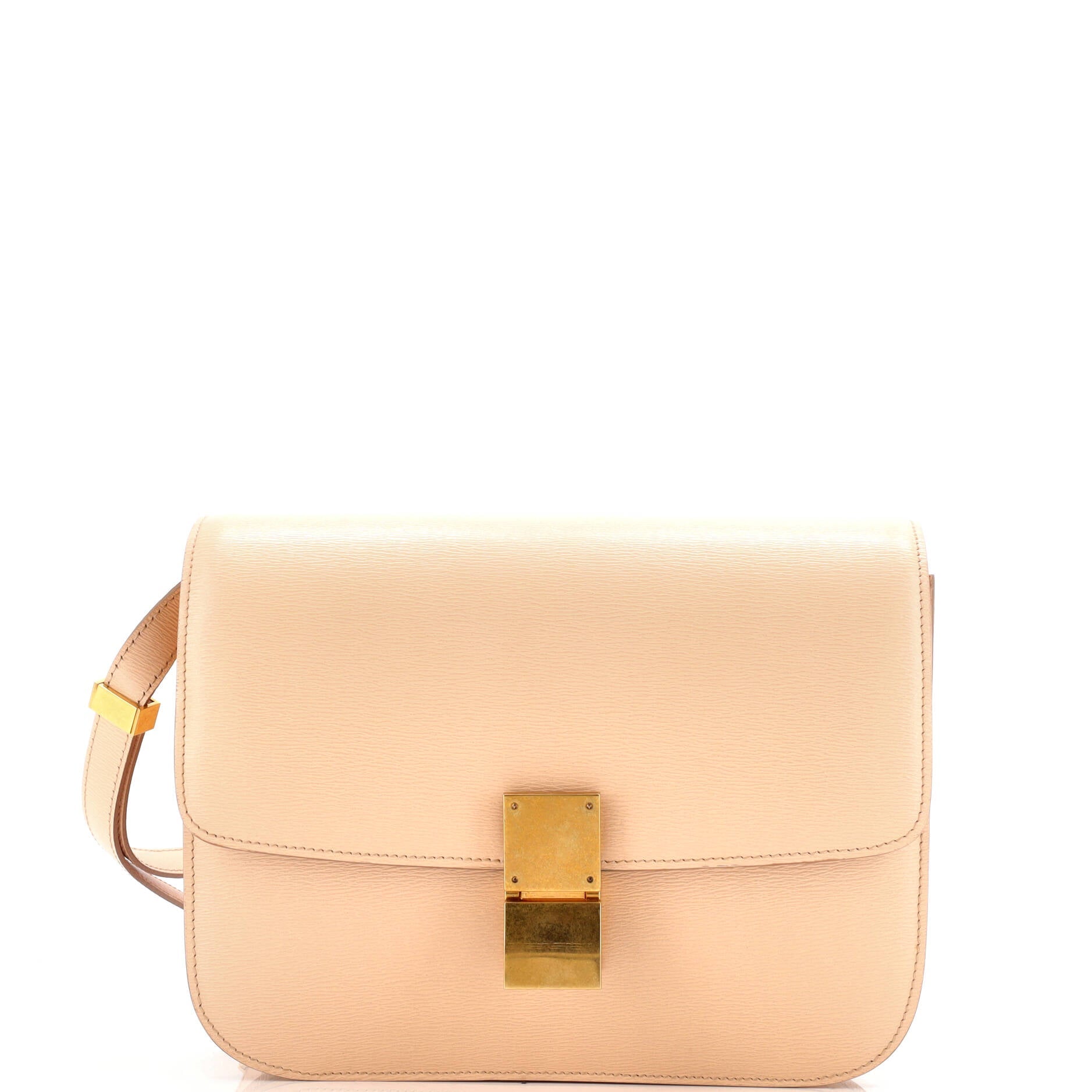 Classic Box Bag Grainy Leather Medium