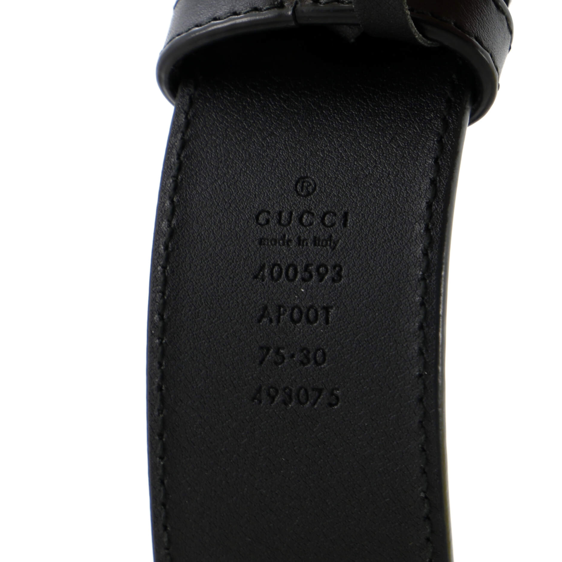 GG Marmont Belt Leather Wide