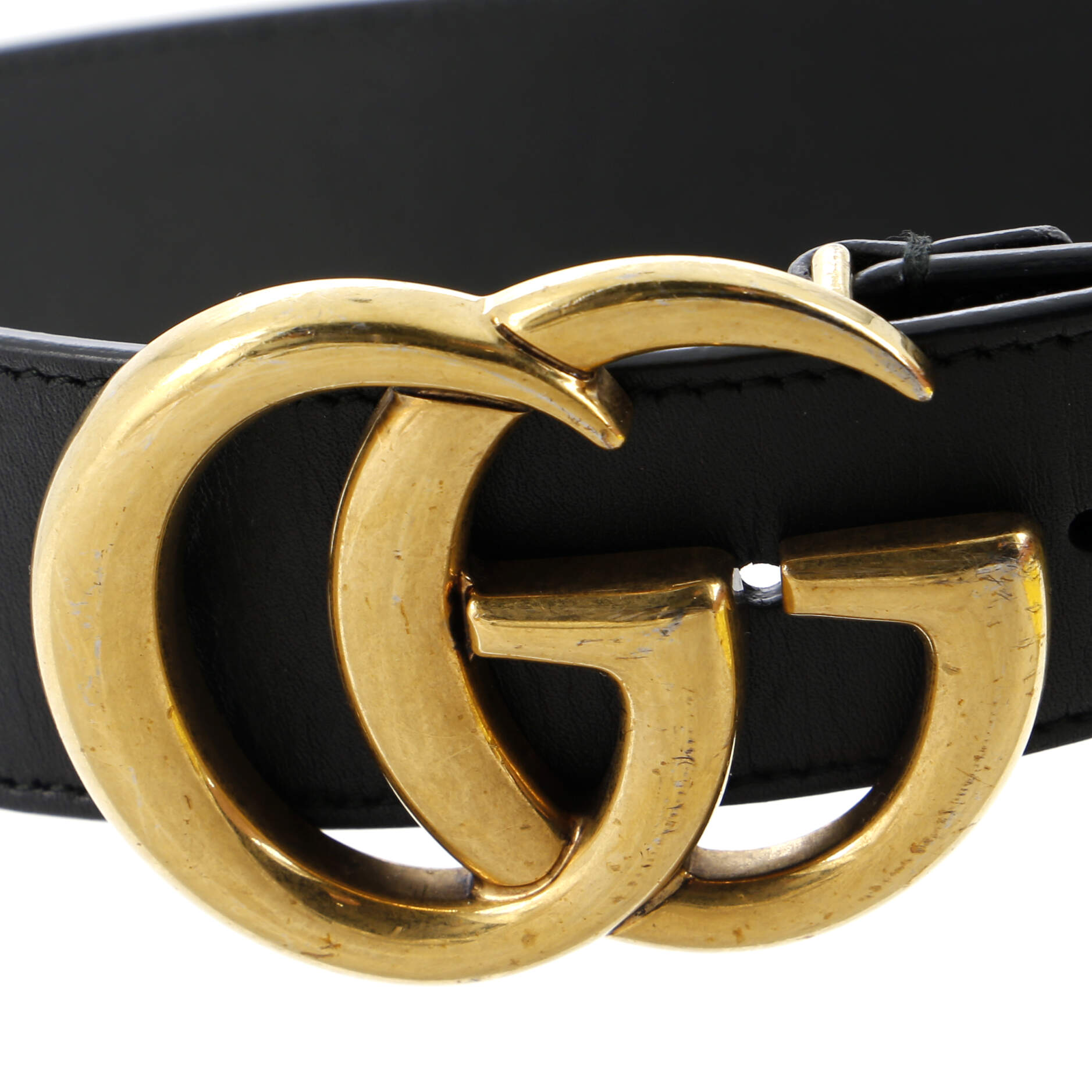 GG Marmont Belt Leather Wide