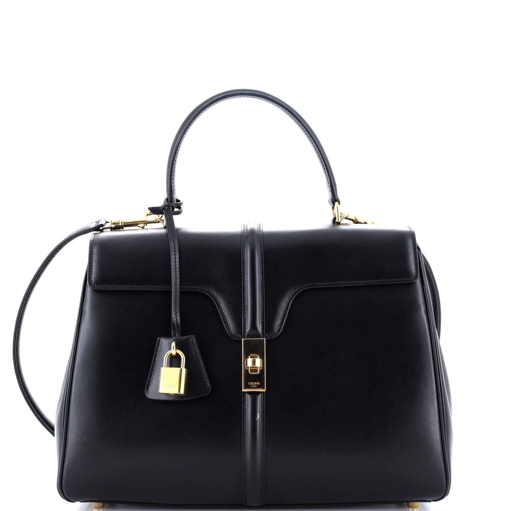 16 Top Handle Bag Smooth Calfskin Medium