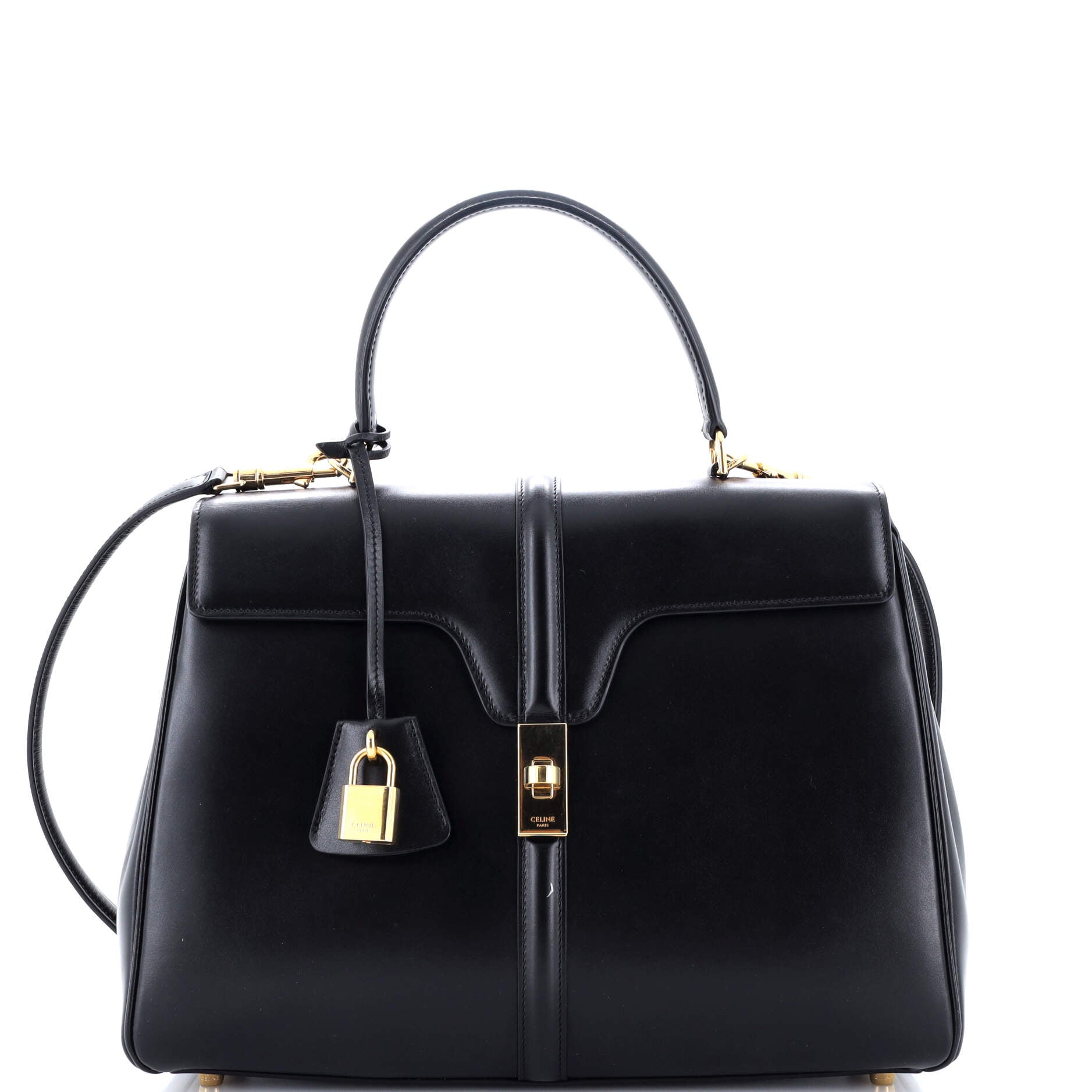 16 Top Handle Bag Smooth Calfskin Medium