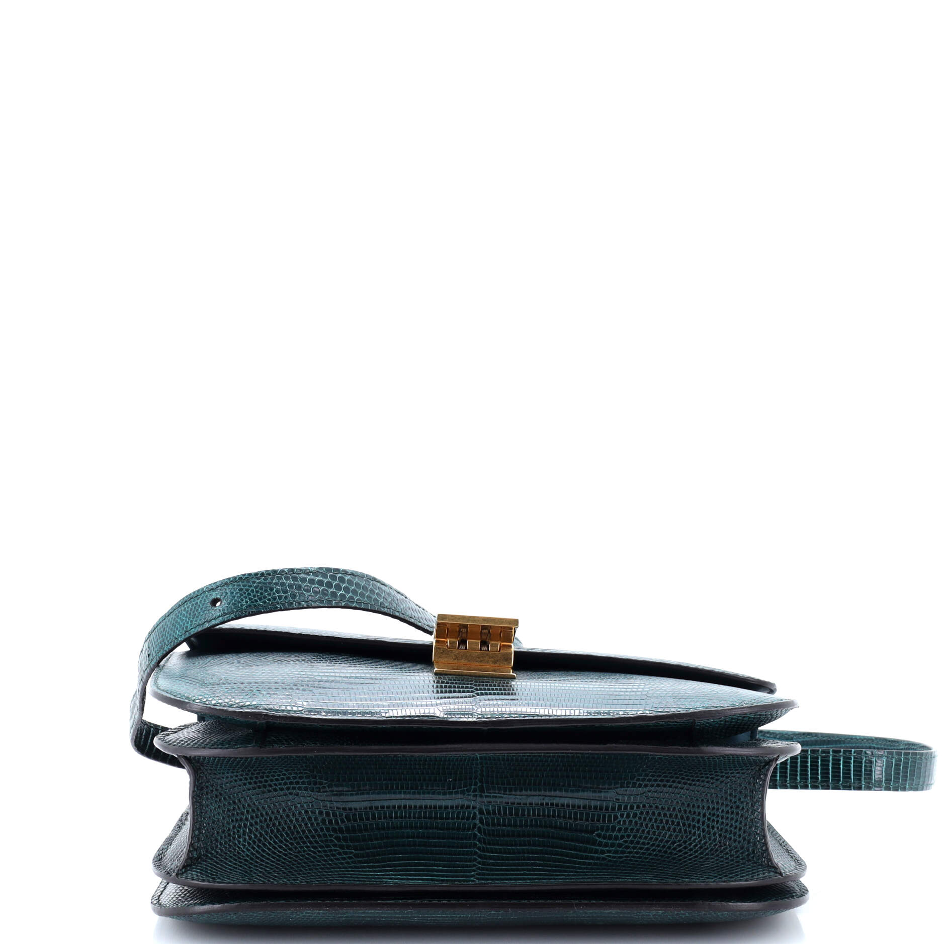 Classic Box Bag Lizard Medium