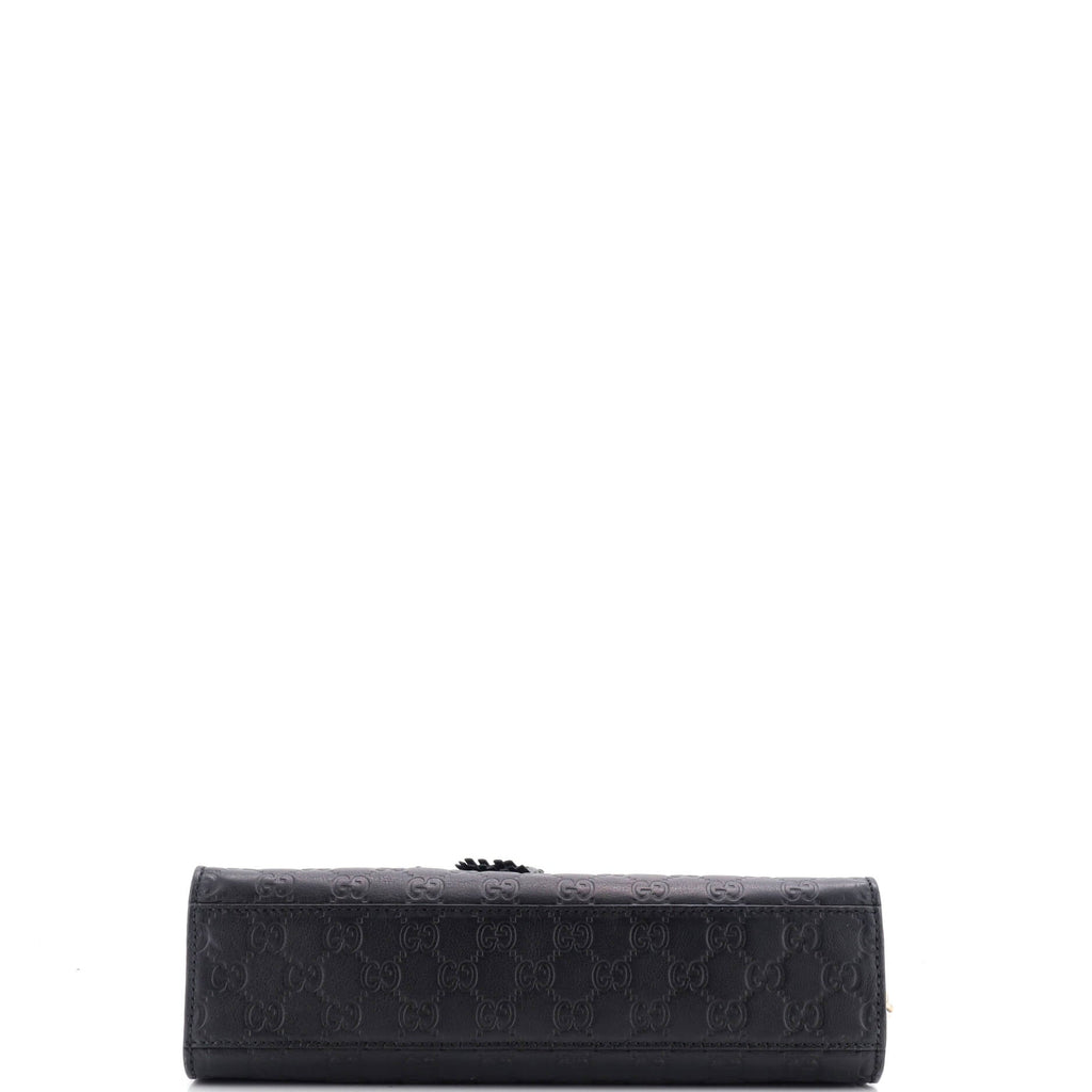 Emily Chain Flap Bag Guccissima Leather Medium