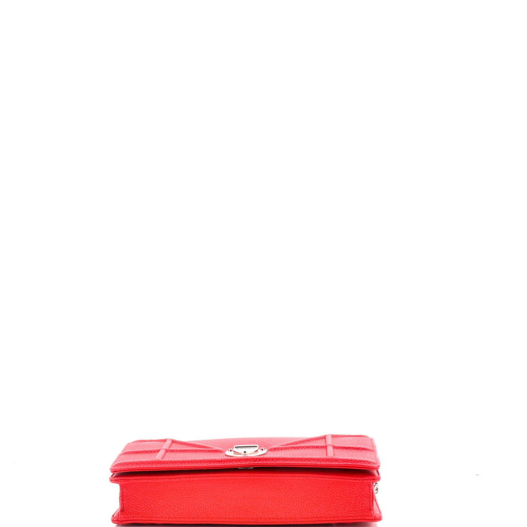 Diorama Wallet on Chain Leather