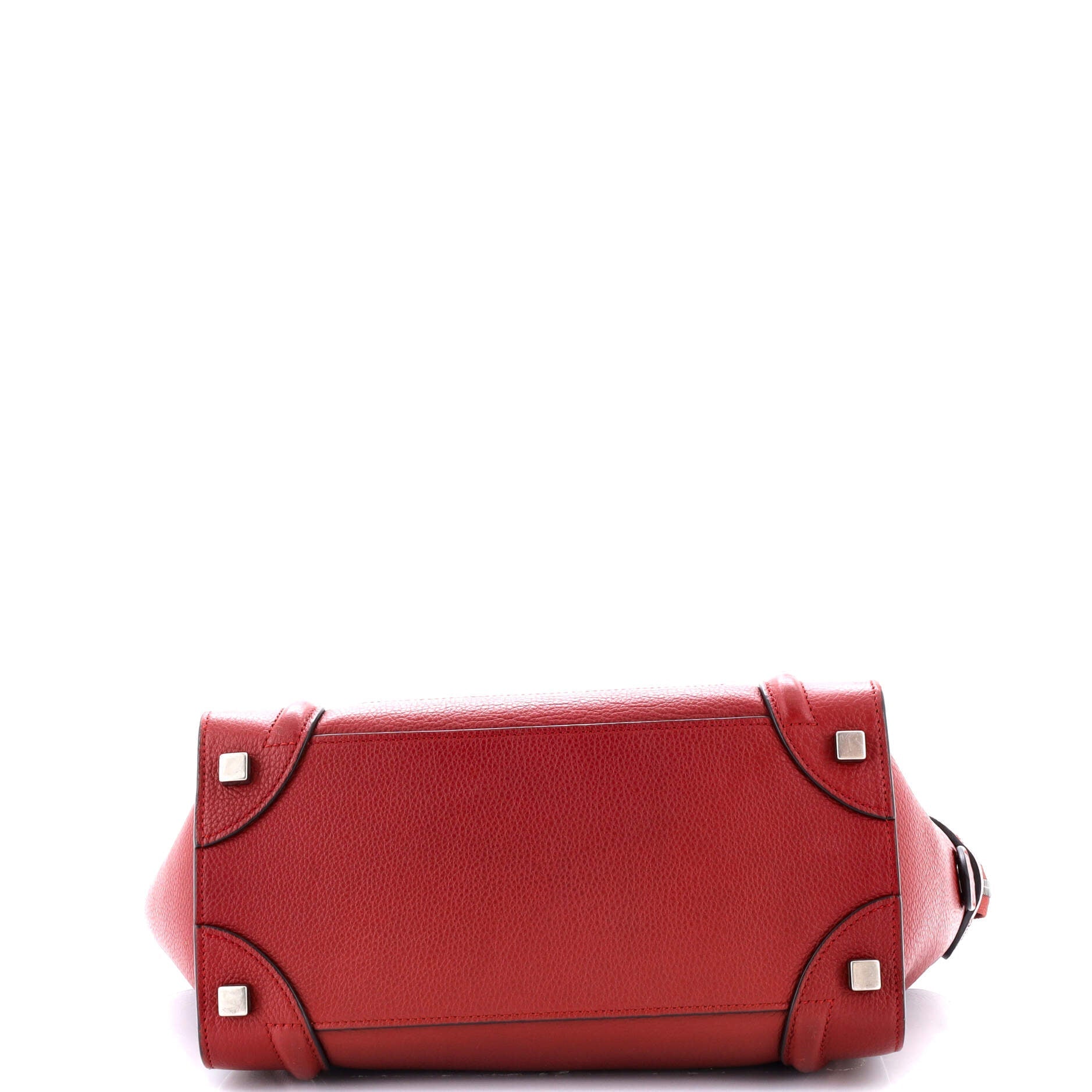 Luggage Bag Grainy Leather Micro