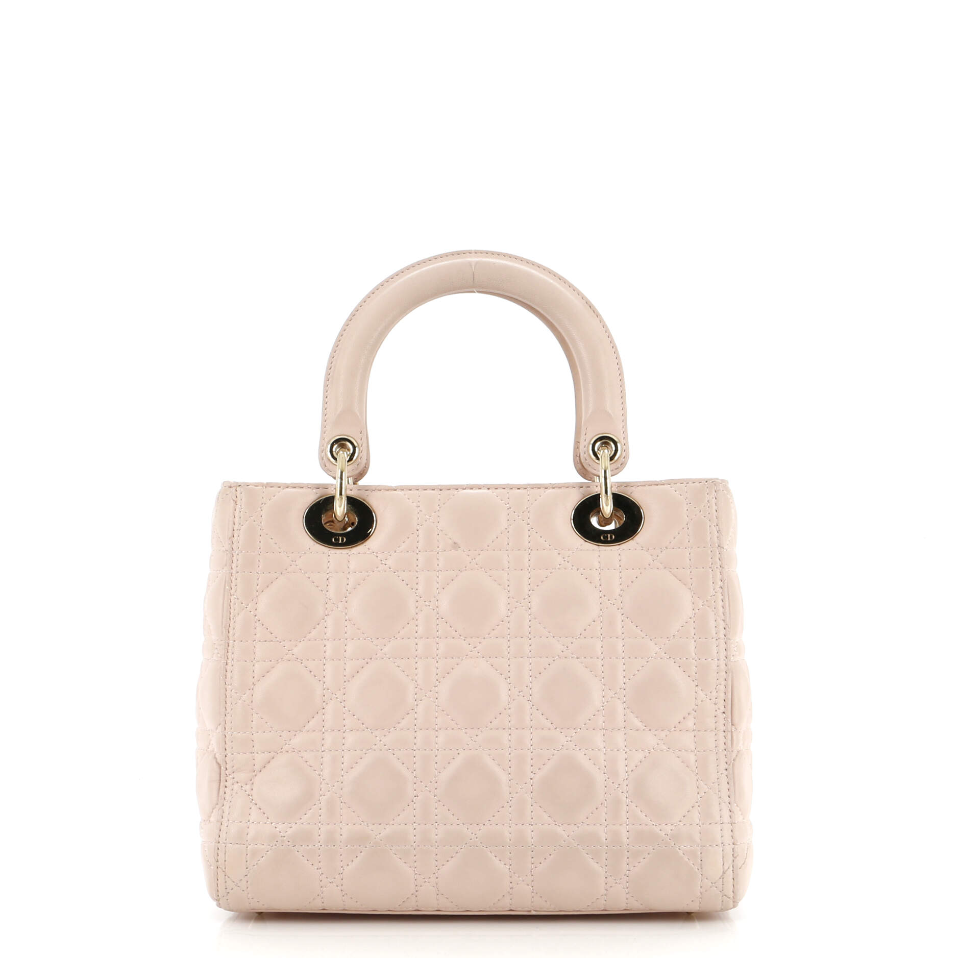 Lady Dior Bag Cannage Quilt Lambskin Medium