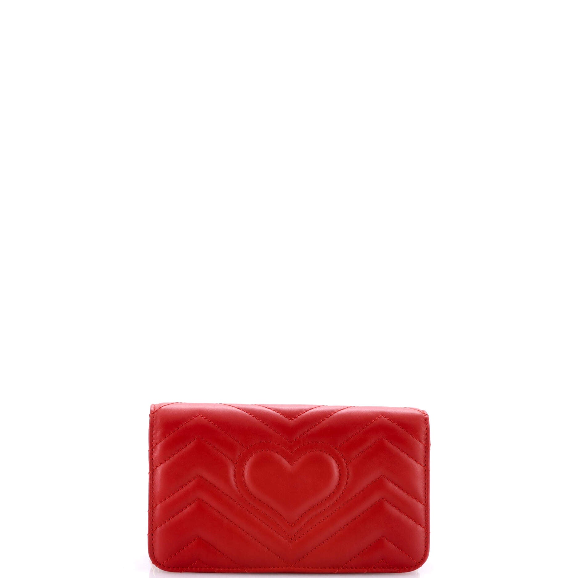 GG Marmont Chain Flap Bag Matelasse Leather Mini