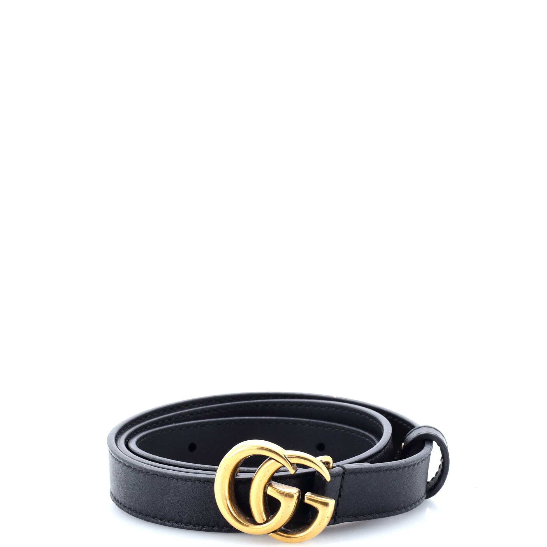 GG Marmont Belt Leather Thin