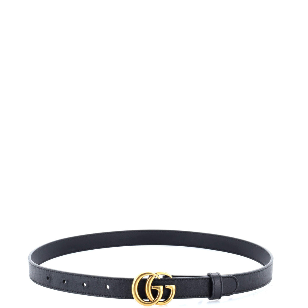 GG Marmont Belt Leather Thin