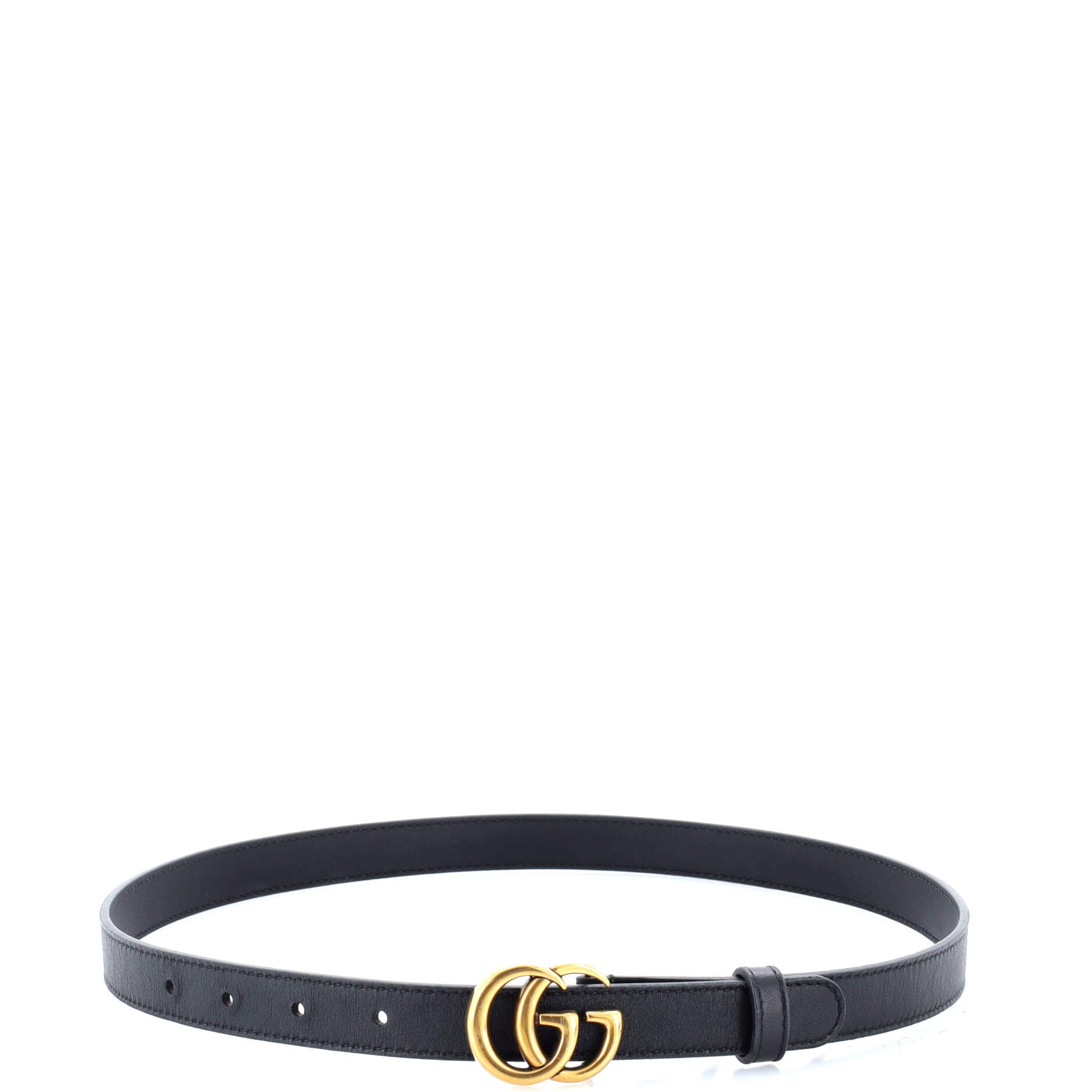 GG Marmont Belt Leather Thin