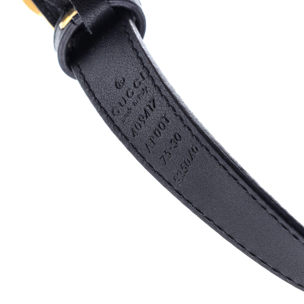 GG Marmont Belt Leather Thin