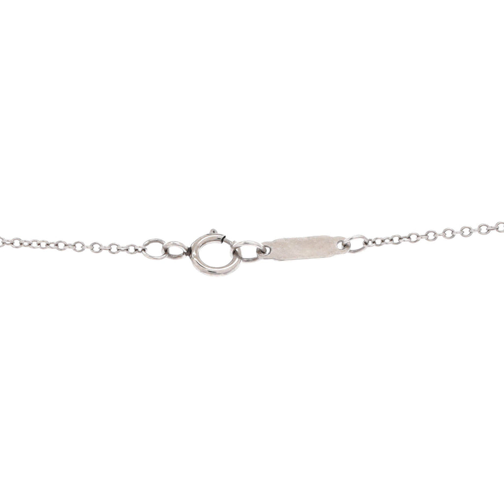 Etoile Heart 3 Diamond Pendant Necklace Platinum with Diamonds