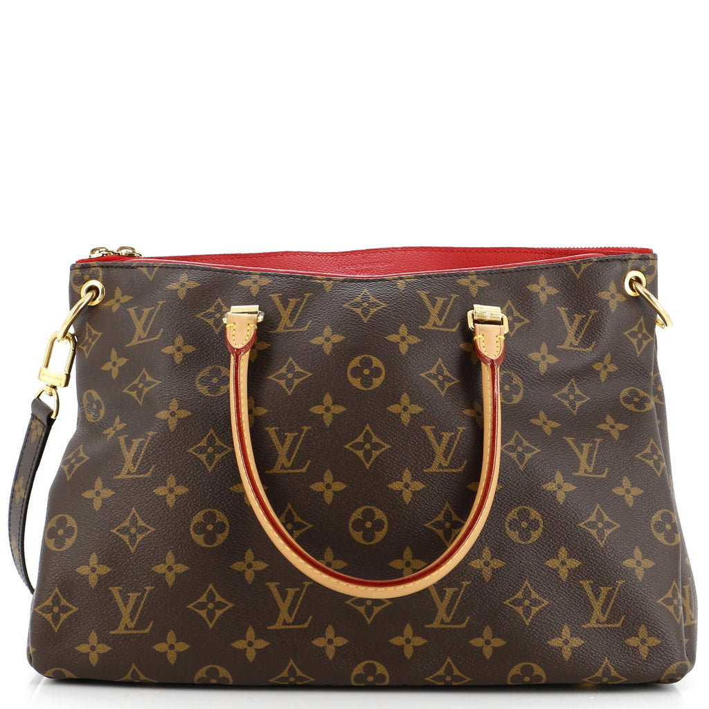 Pallas Tote Monogram Canvas with Leather