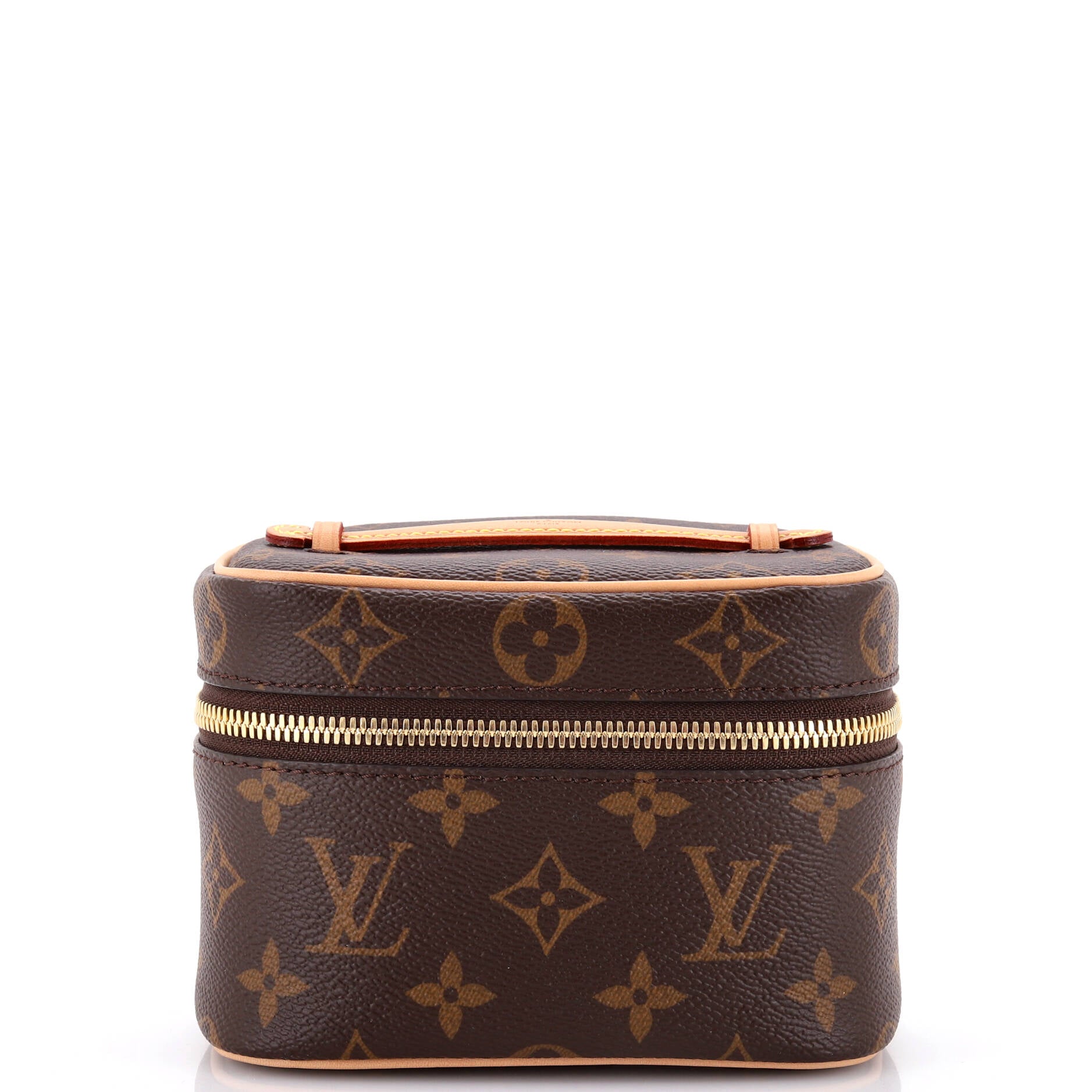 Nice Vanity Case Monogram Canvas Nano