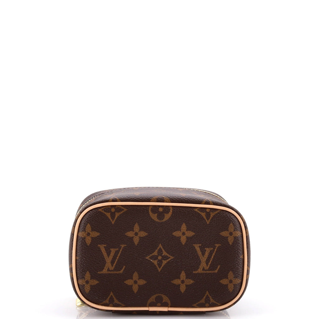 Nice Vanity Case Monogram Canvas Nano